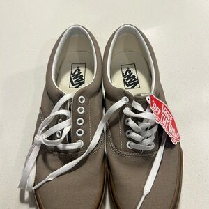 Vans Men's Tan Canvas Sneakers